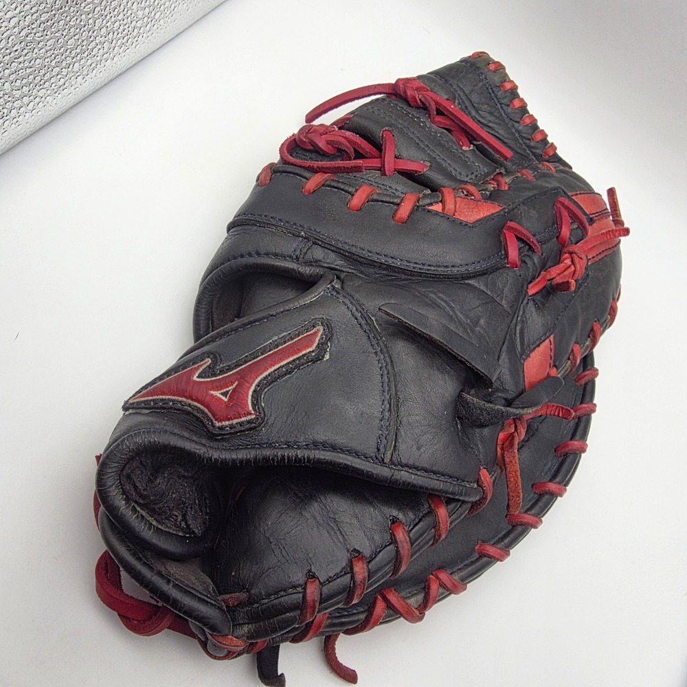 Mizuno MVP Prime First Base Mitt Adult 12.5" GXF50PSE5 Black Red Special Edition